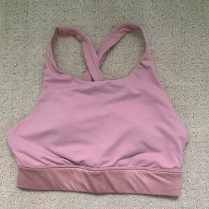 Fabletics Dusty Pink High Impact Sports Bra